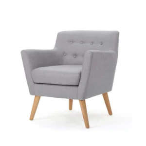 Grayy linen Armchair 65x68cm