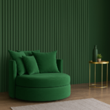 Green Round chair